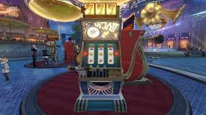Mobile app dashboard showing live markets and slot games